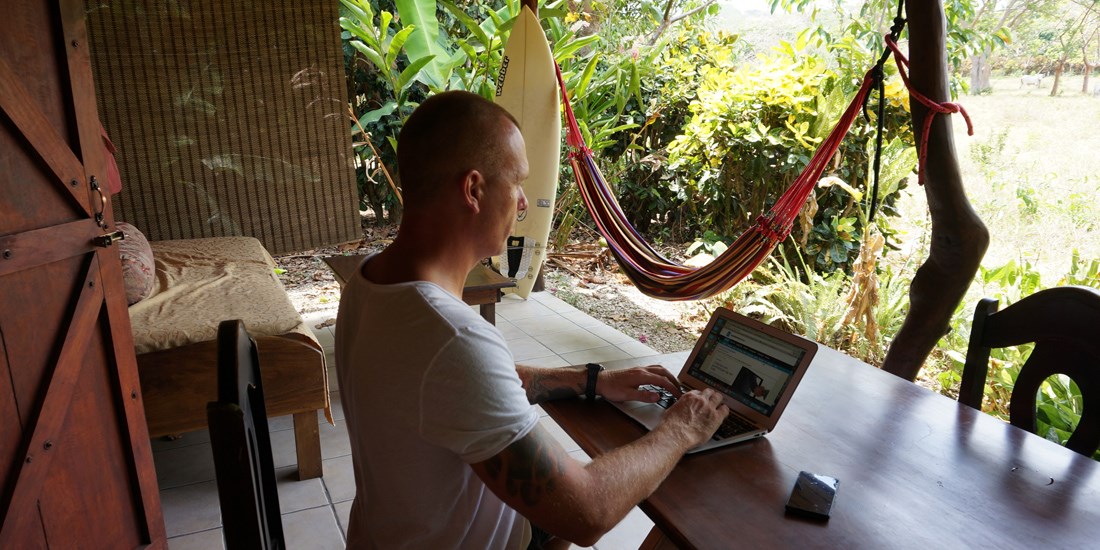Mikael Karlsson lever som Digital Nomad i Costa Rica